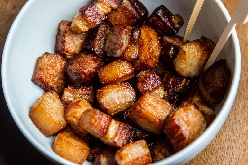 Pork Belly Burnt Ends from Ol' Tex BBQ