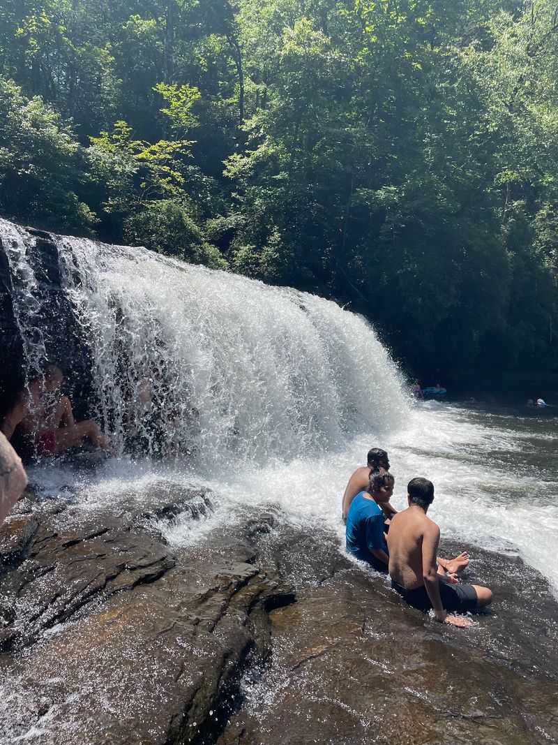 Find A Spot Along The Rocks And Watch The Water Pour Over The Ledge