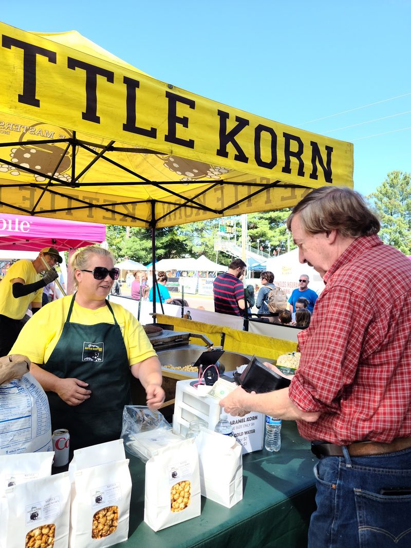 Food Booths Beyond The Cornmeal
