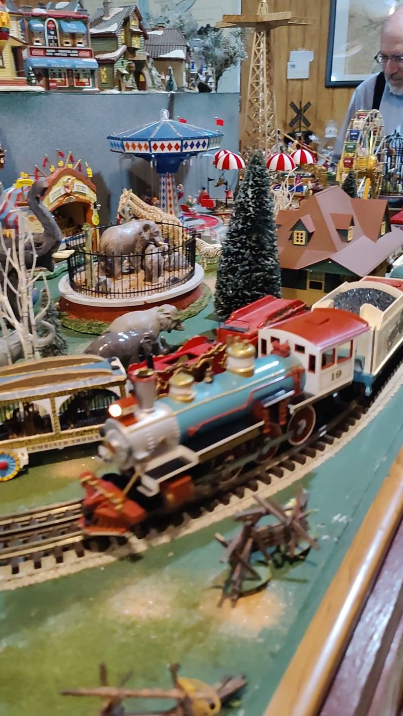 Model Trains Stealing The Show