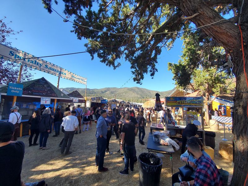 Step Inside A Festival Surrounded By Big Bear's Mountain Scenery