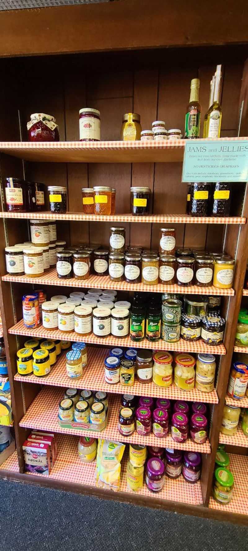 Homemade Jams Made With Seasonal Garden Fruit