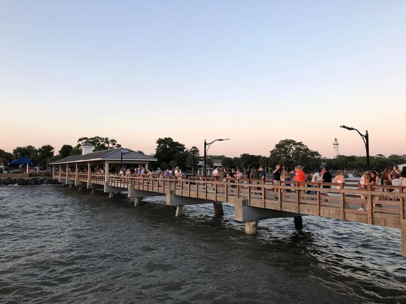 The Georgia Beach Town Locals Say Is Being Changed By Too Much Development - Decor Hint Fishing From The Pier With A View