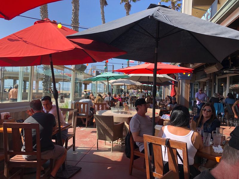 Grab A Patio Table For The Full Beachfront Experience