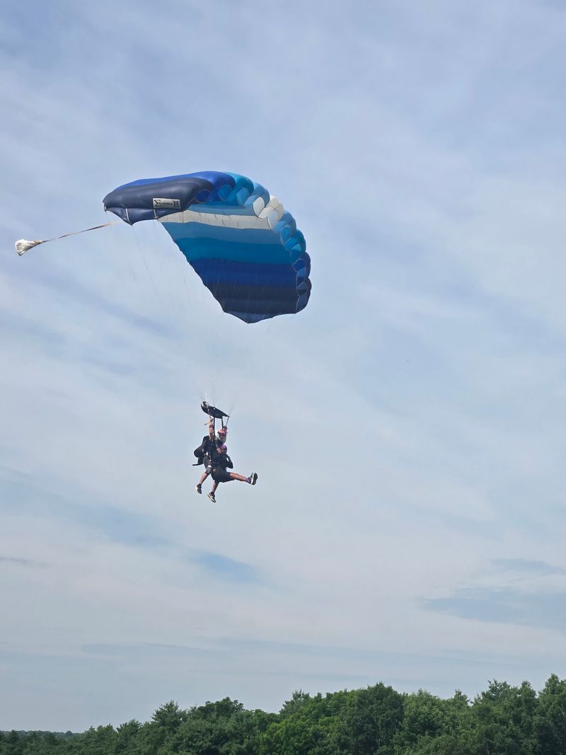The Parachute Ride Slows Everything Down After Freefall