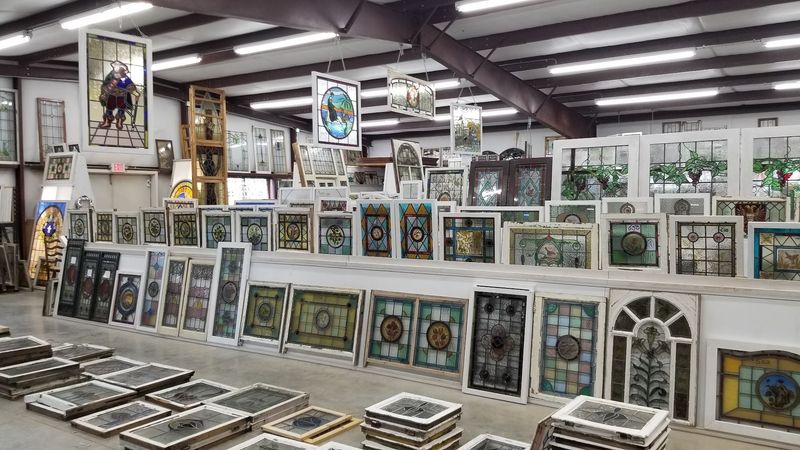 This Hidden North Carolina Shop Has More Than 10,000 Pieces Of Antique English Stained Glass - Decor Hint Choose A Piece And Have It Altered To Fit Your Home
