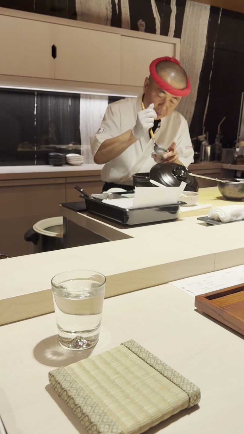 The Chef Works Right In Front Of You