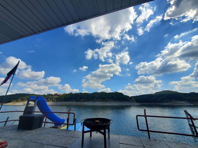 Boating And Exploring The Lake