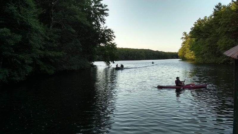 Paddling Season On A Motor-Free Pond