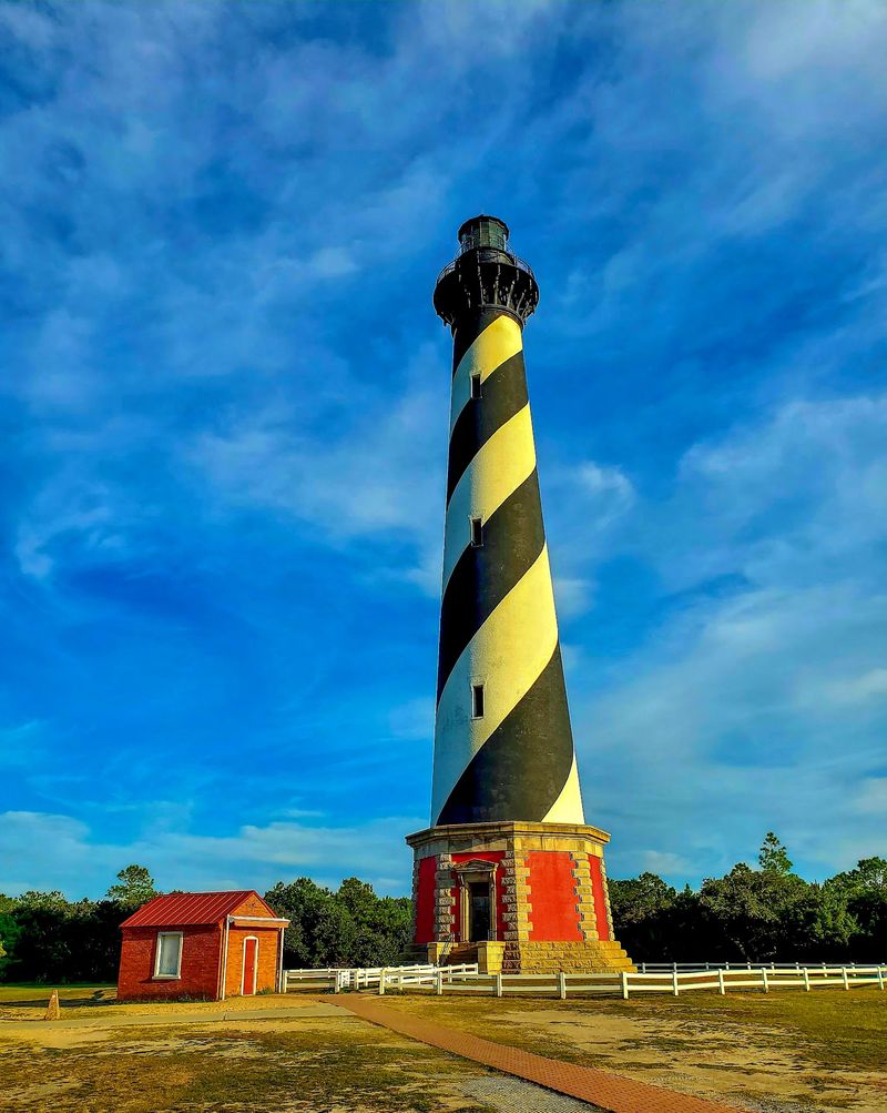Take In The Black-And-White Spiral That Became An Outer Banks Landmark