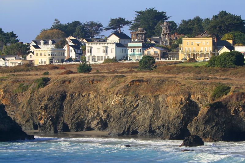 Mendocino, Where Bluffs Meet A Victorian Village