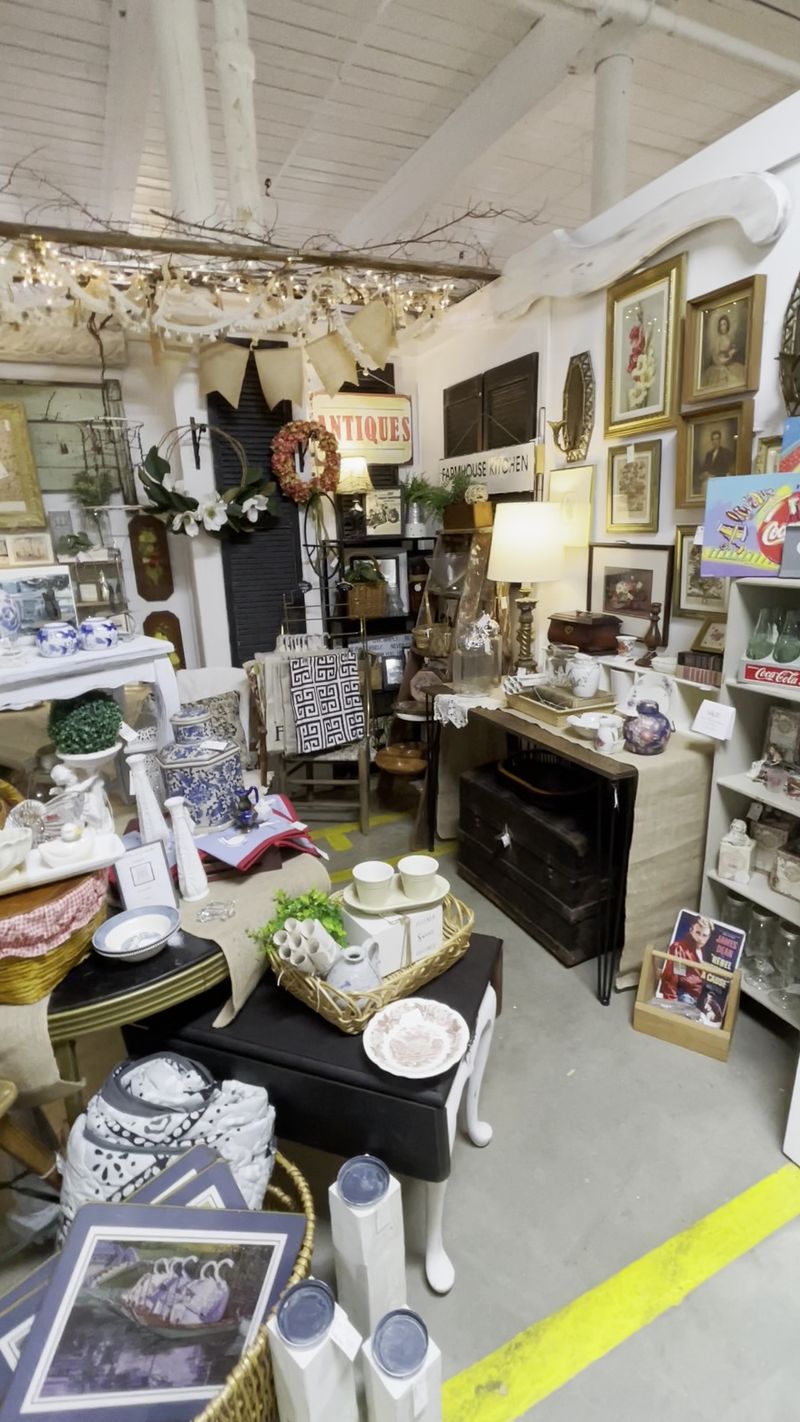 Inside The Historic Cotton Mill In Georgia That's Now A 48,000-Square-Foot Antique Wonderland - Decor Hint Where Local History Comes To The Surface