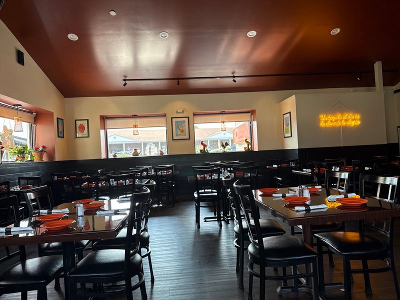 Colorful Details Throughout The Dining Room