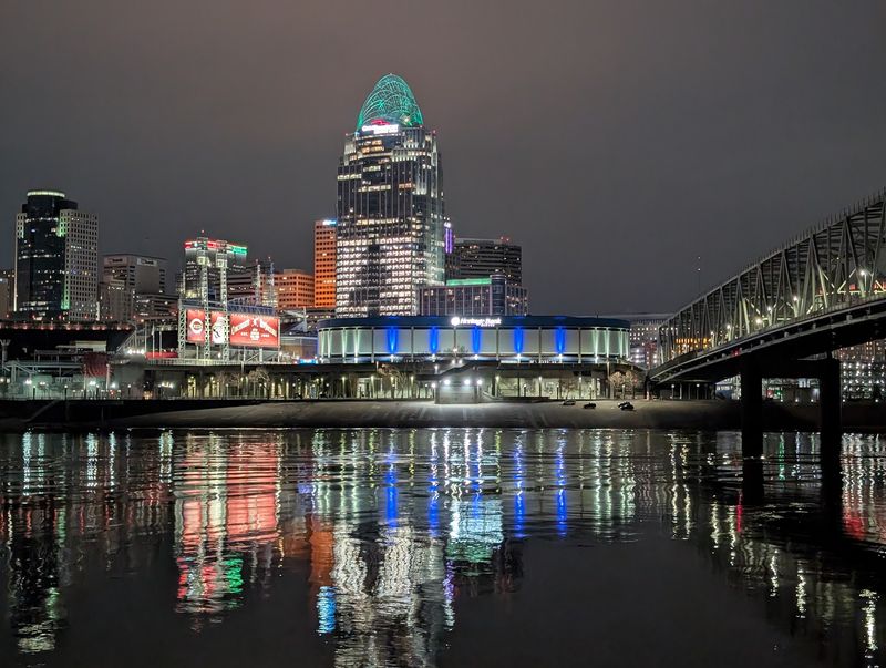 That Cincinnati Skyline After Dark