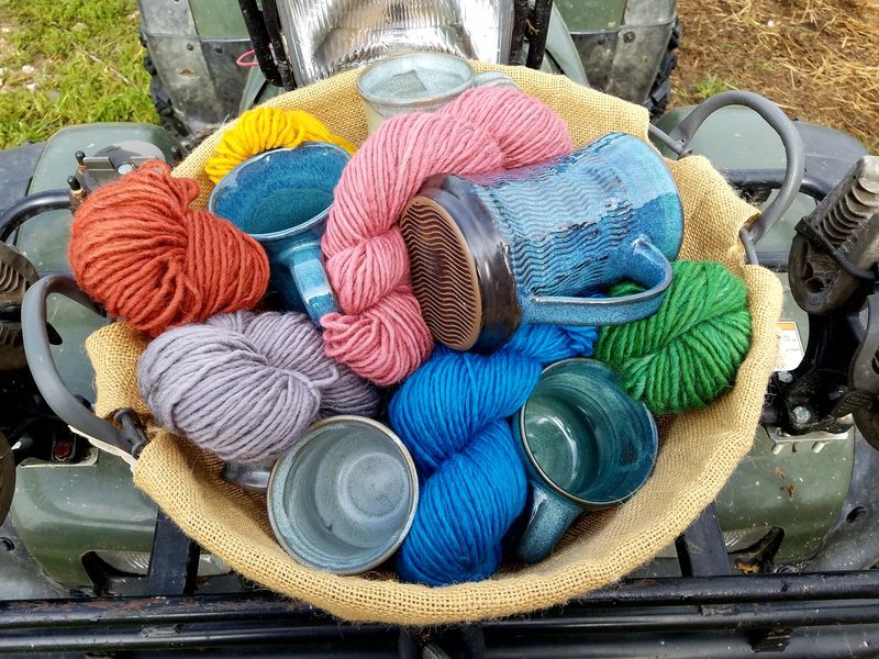 Browsing The Yarn Shelves
