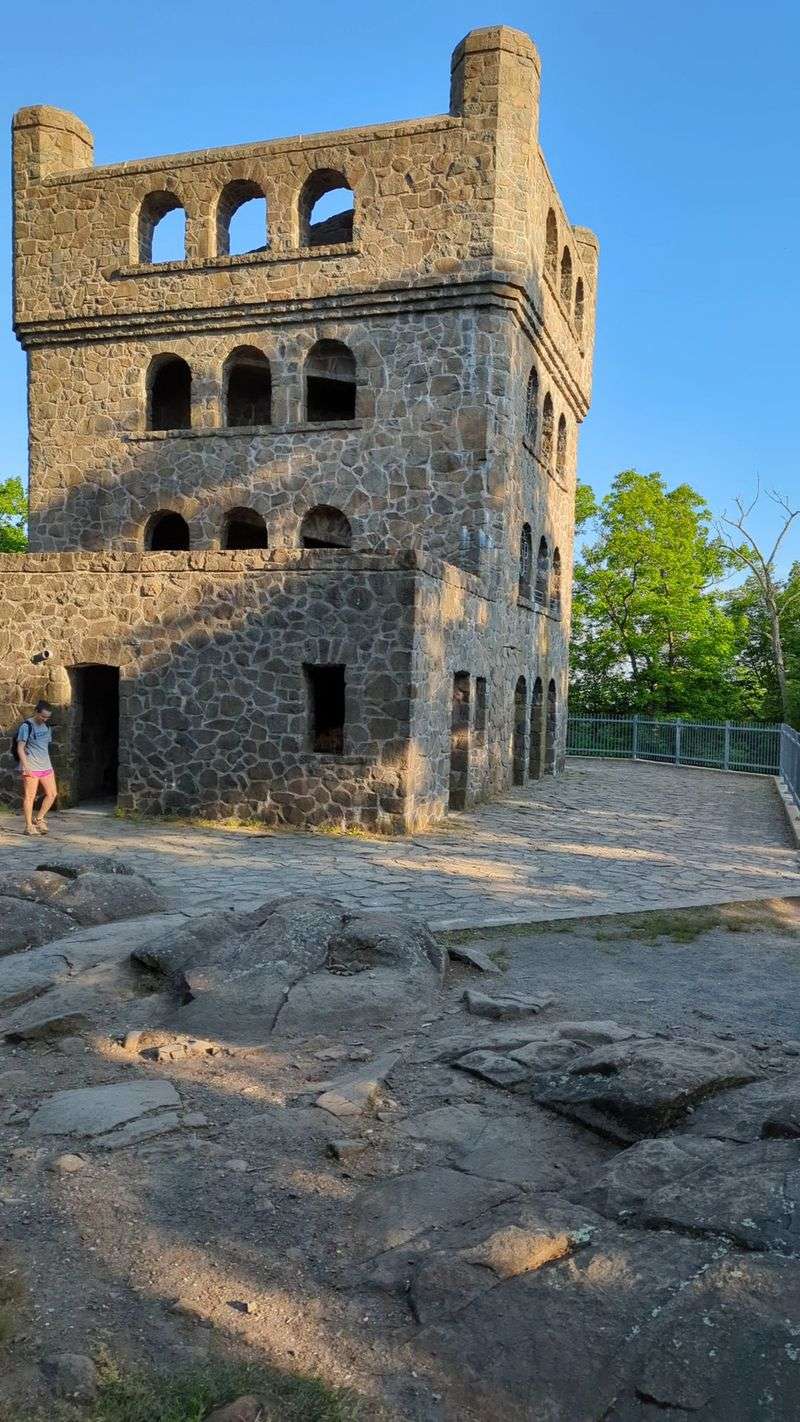 The Giant's Famous Stone Tower Waits At The Top