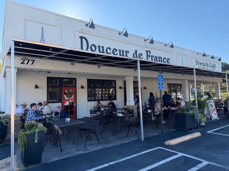 Outdoor Seating And A Park Right Nearby