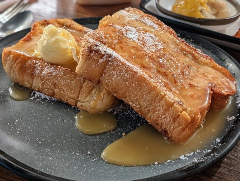 This Tiny North Carolina Mennonite Bakery Starts Baking At 4 A.M. And Serves French Toast With Homemade Butter Syrup - Decor Hint You Can Order French Toast Made With Thick Slices Of Homemade Bread