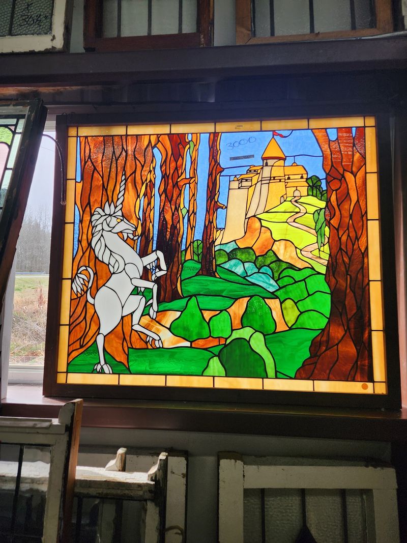 This Hidden North Carolina Shop Has More Than 10,000 Pieces Of Antique English Stained Glass - Decor Hint Head Home With A Piece Of English History You Can Actually Hang In A Window