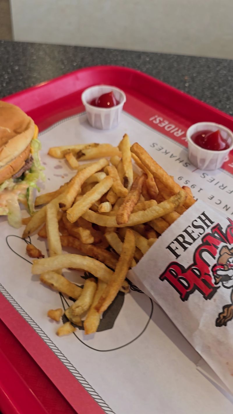Look For The Rich Hickory Sauce On The Classic Burgers