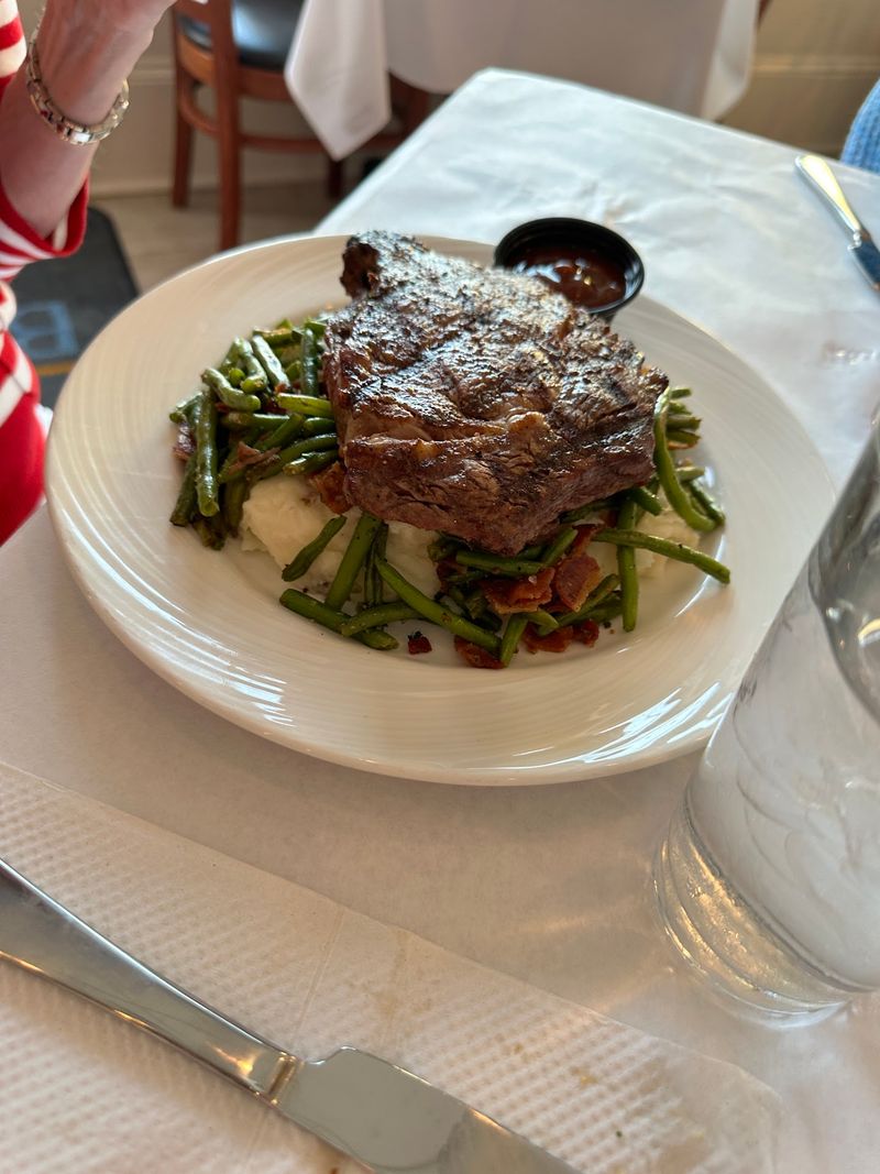 You Can Pair A Steak Dinner With Waves Rolling In Just Beyond The Dunes