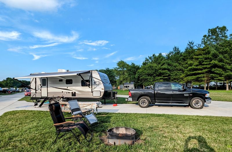Lake Cunningham Campground, Omaha