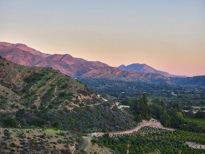 Mountain Views Open Up Near Ojai