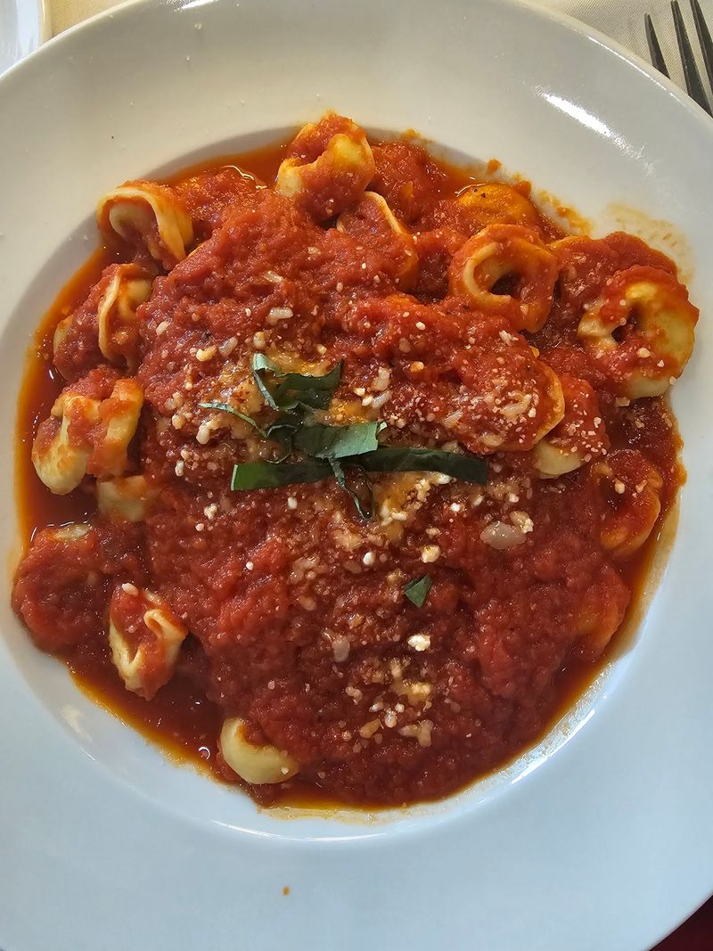 Guests Assemble Their Own Pasta Plate