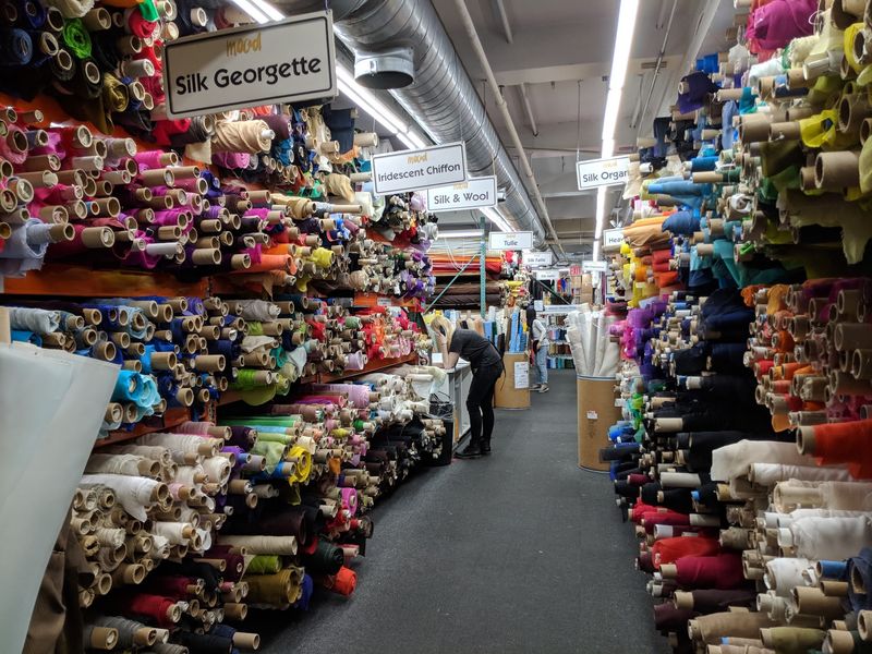 Three Floors Of Textile Chaos