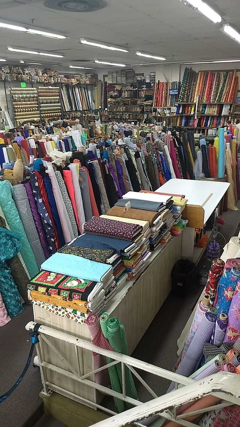 Endless Fabric Rolls Make Browsing Feel Like A Treasure Hunt