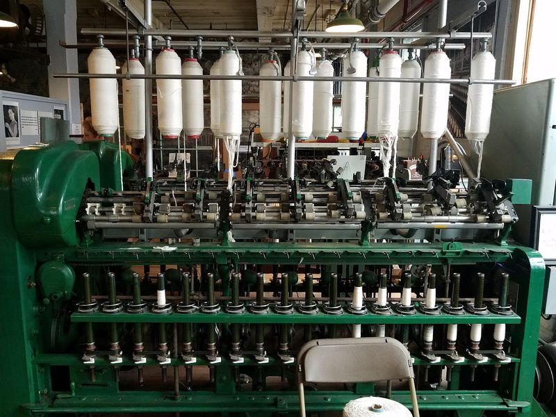 Looms, Machines, And Factory Life