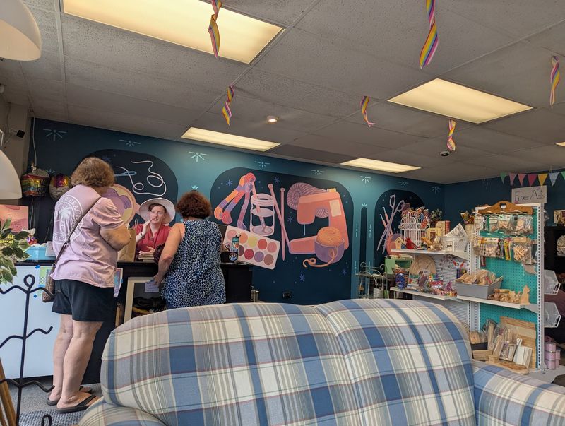 A Cozy Shop Full Of Secondhand Supplies
