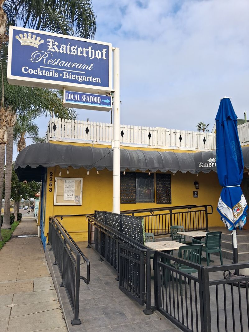 Kaiserhof Restaurant , San Diego's Ocean Beach