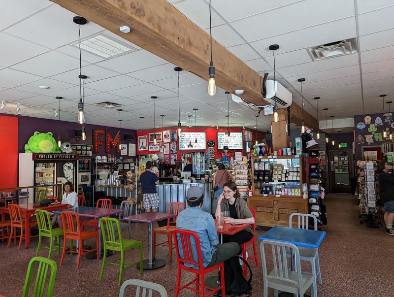 Almost Nobody Outside Idaho Knows About This Historic Coffee Shop - Decor Hint Mismatched Furniture, Matching Energy