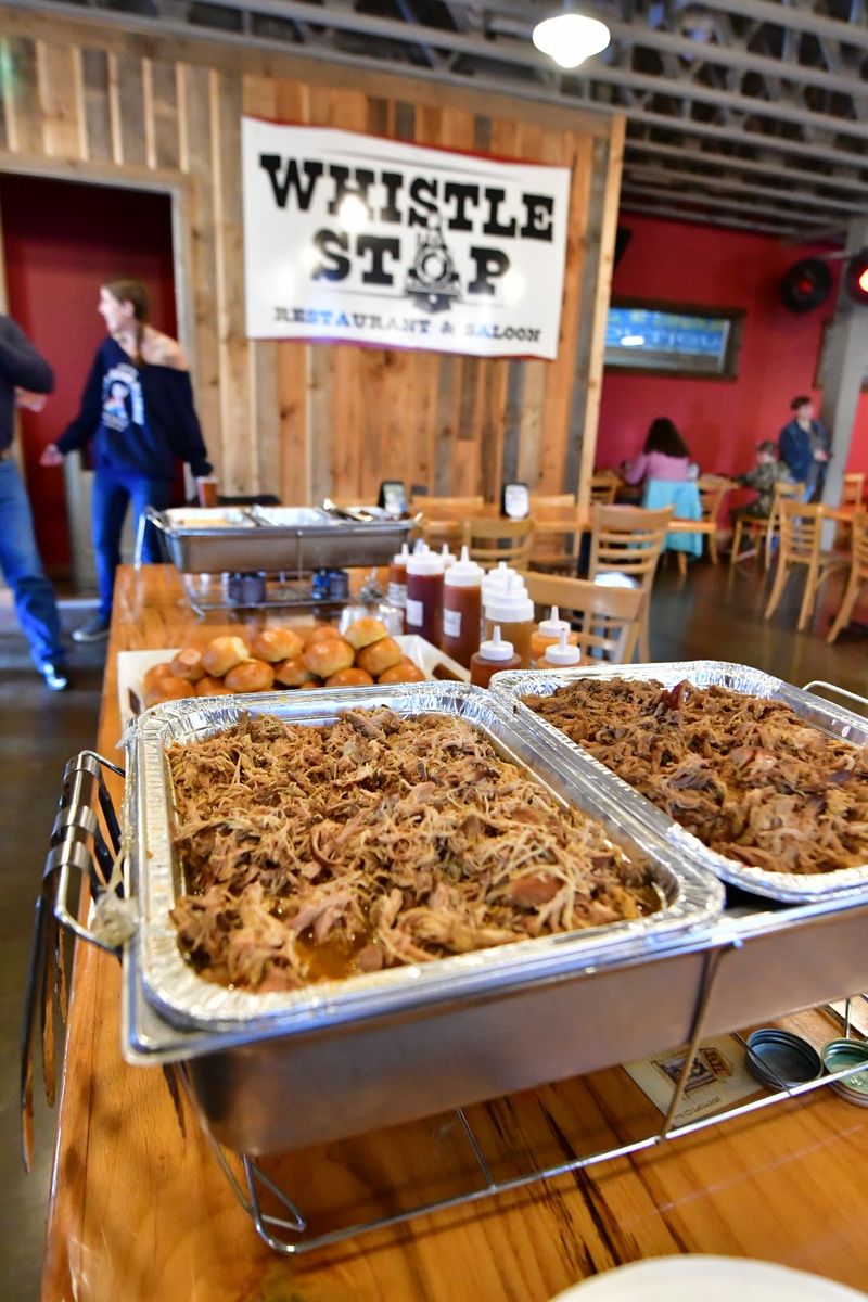 Dining At Whistle Stop Smokehouse