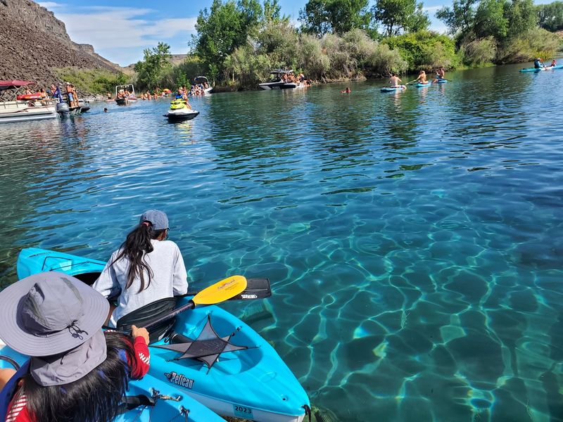 This Brilliant Blue Idaho Swimming Spot Looks Like Someone Turned Up The Saturation - Decor Hint Pack A Dry Bag For The Things You Actually Need