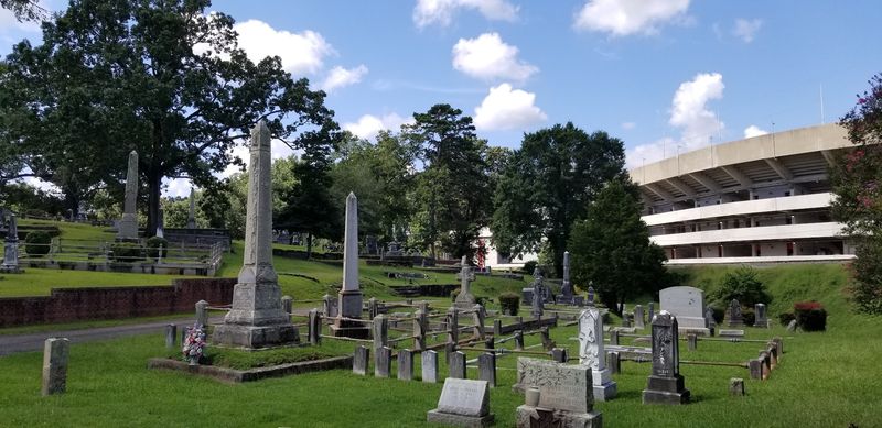 9 Eerie Cemeteries In Georgia That Locals Swear Are Too Spooky To Visit Alone - Decor Hint Oconee Hill Cemetery, Athens