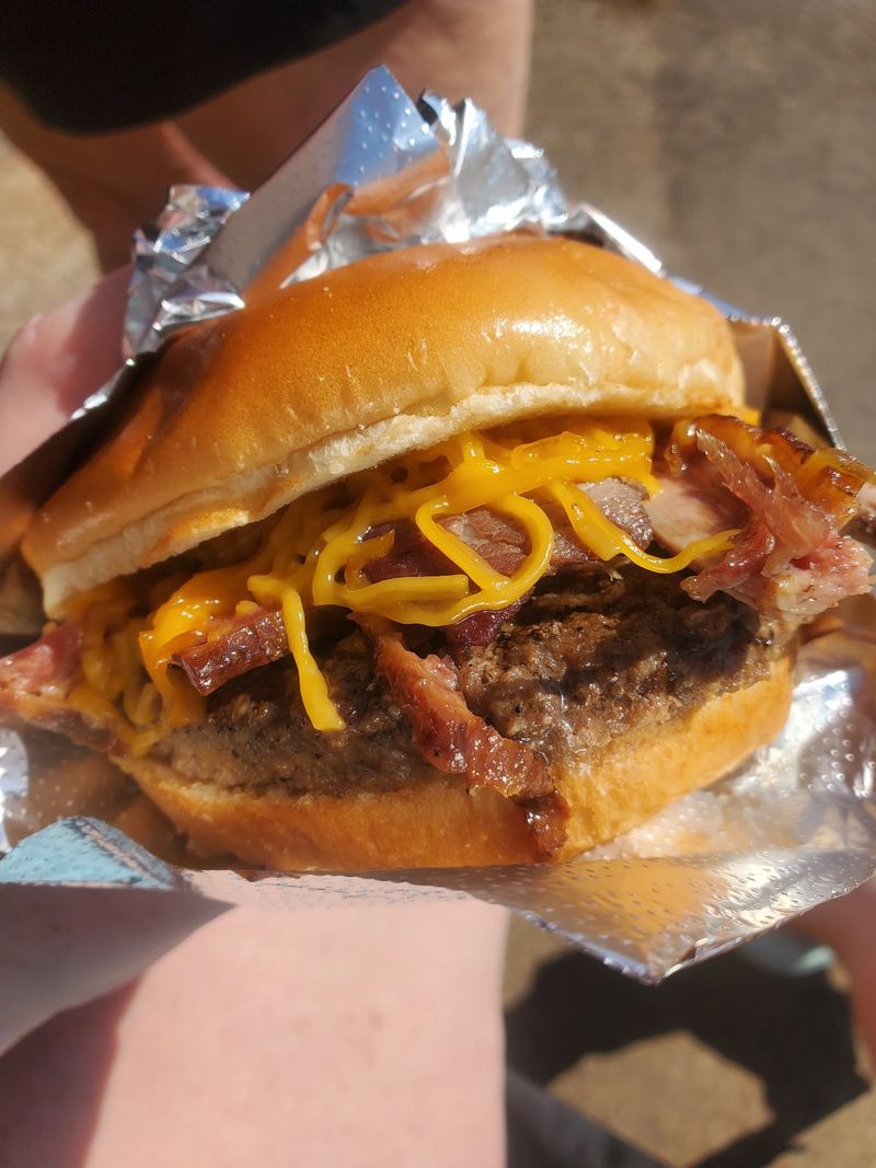 Italian Stallion Burger from Cactus Jack's Chuck Wagon