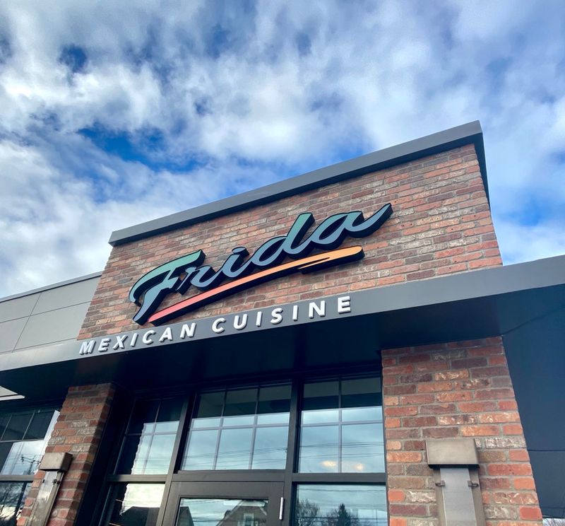 Locals Keep Returning To This Connecticut Mexican Restaurant For Its Cheesy Enchiladas - Decor Hint Colorful Plates And An Easygoing Mood