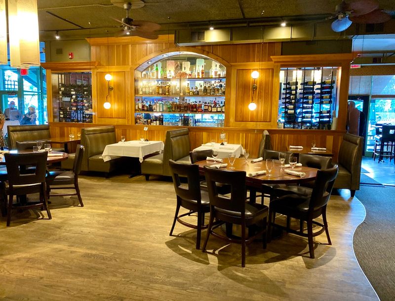 The Dining Room Blends Rustic Italian Warmth With A Polished Feel
