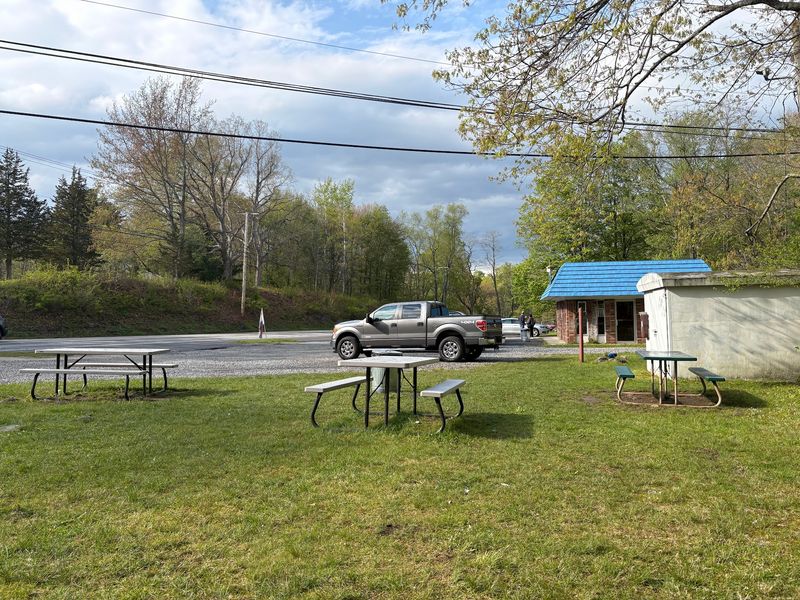 Outdoor Tables Fit The Classic Drive-In Mood