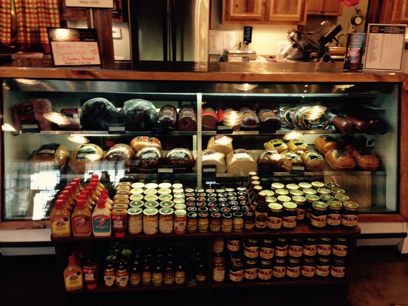The Deli Counter With Hand-Cut Steaks And Cheese