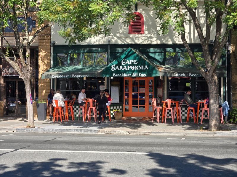 Café Sarafornia, Calistoga