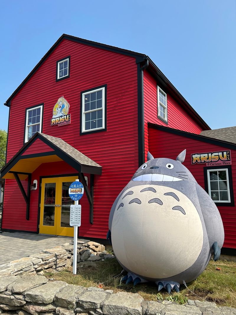 Totoro Greets Visitors Right Outside