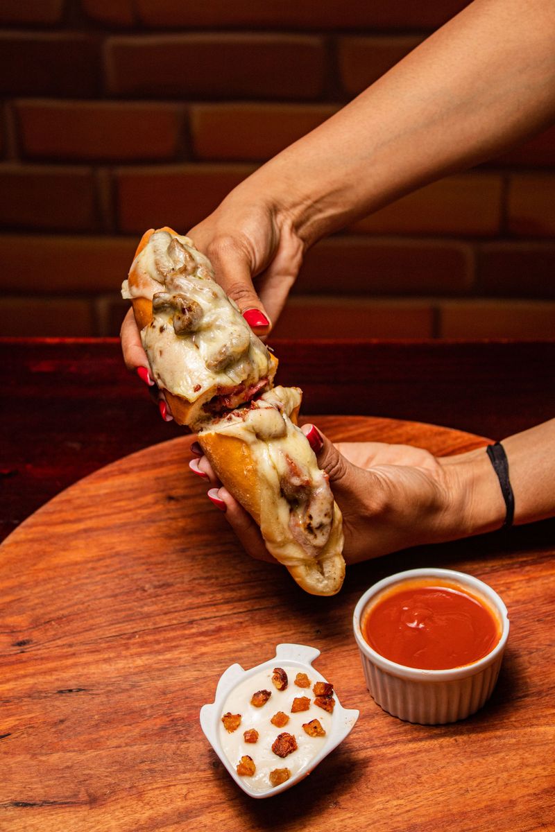 Bison Cheesesteak from Sleepy Bison Ranch