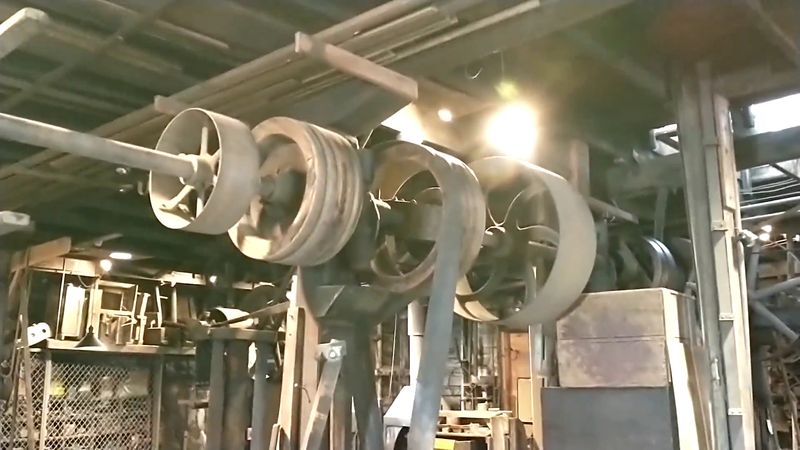 Get Close To Machinery More Than A Century Old