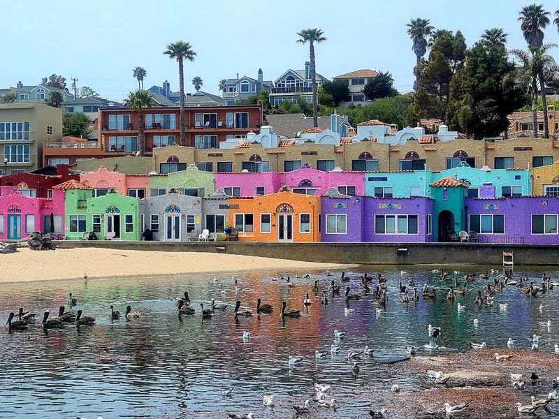Capitola, Candy-Colored Cottages On The Sand