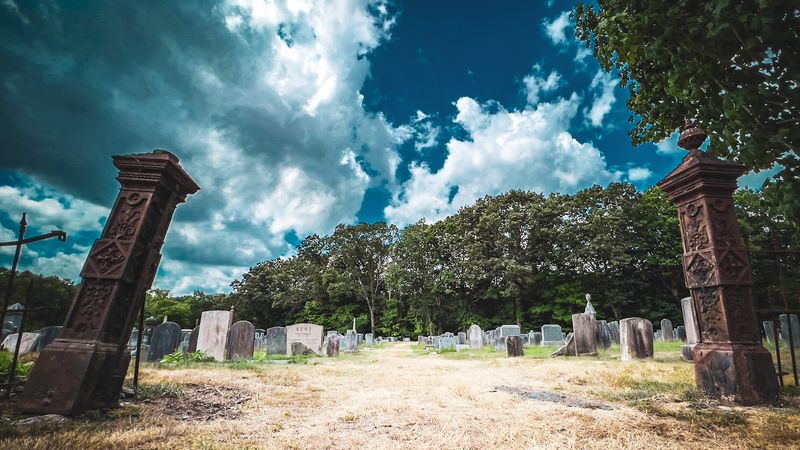 7 Haunted Cemeteries In Connecticut That Locals Swear Are Too Creepy To Visit Alone - Decor Hint Union Cemetery, Easton