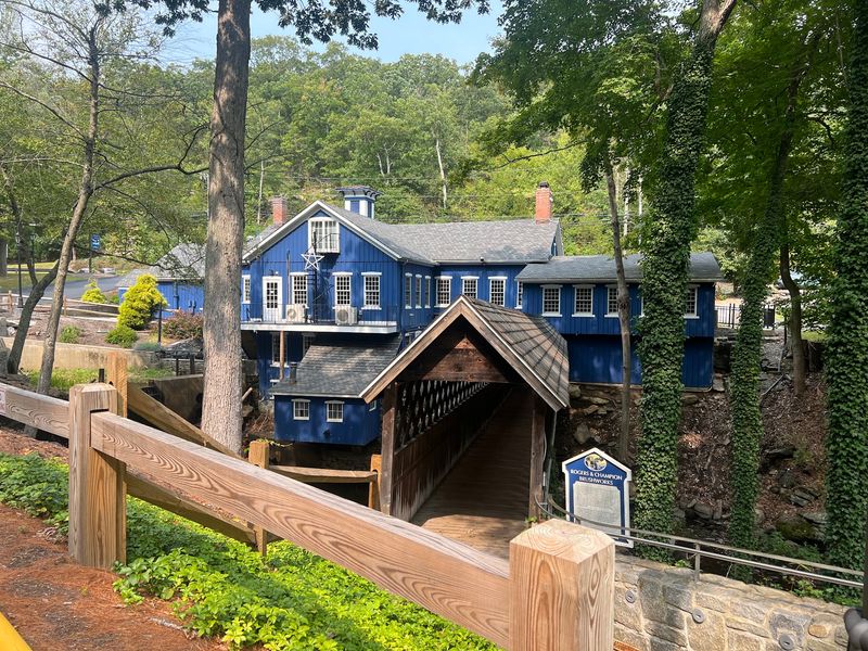 The Brushmill By The Waterfall, Chester