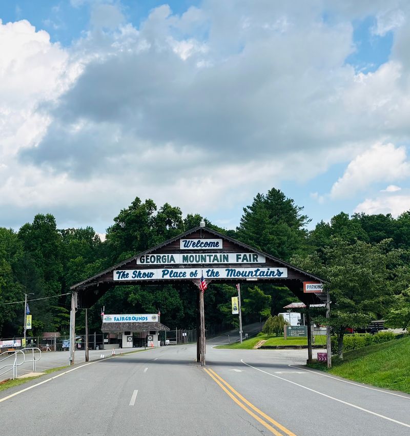 Georgia Mountain Fair Parade, Hiawassee